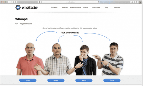 Cara Mengoptimalkan Halaman Kesalahan 404 Anda untuk SEO: EmailCenter