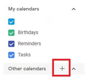 Menambahkan Kalender Baru di Google Kalender