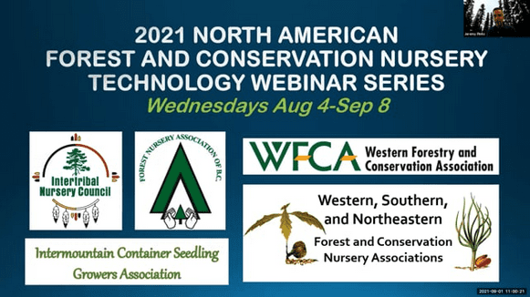 Webinar Examples: The Western Forestry Conservation Association’s “Benefits and Drawbacks of Hot Planting, Summer Planting, and Fall Planting” panel discussion.